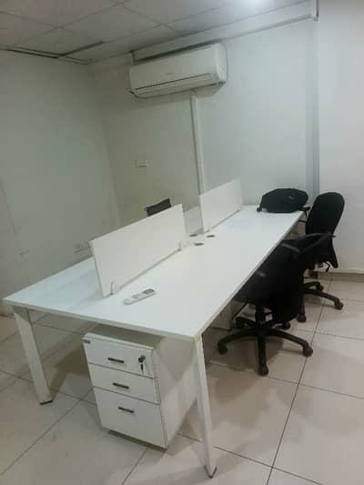 VIP LAVISH FURNISHED OFFICE FOR RENT WITH LIFT FRONT ENTRANCE