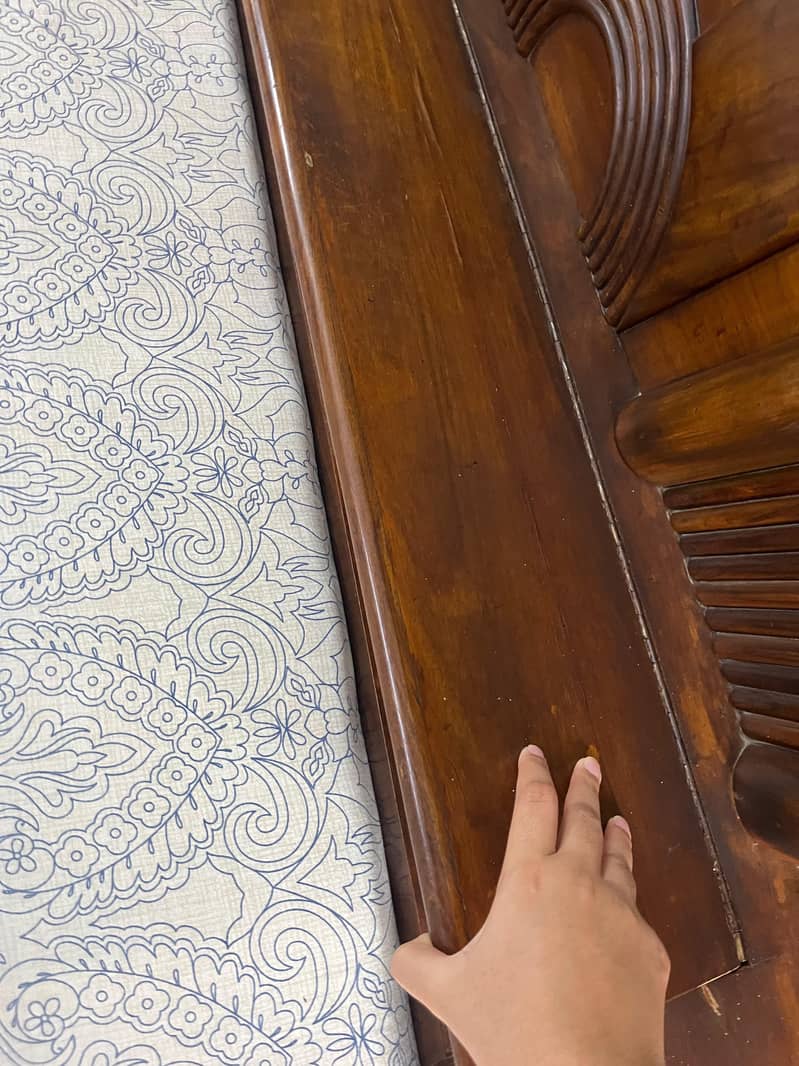 wood bed without mattress 6