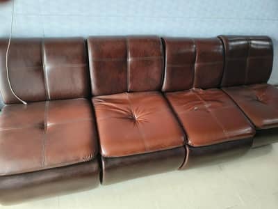 Sofas and Glass Table