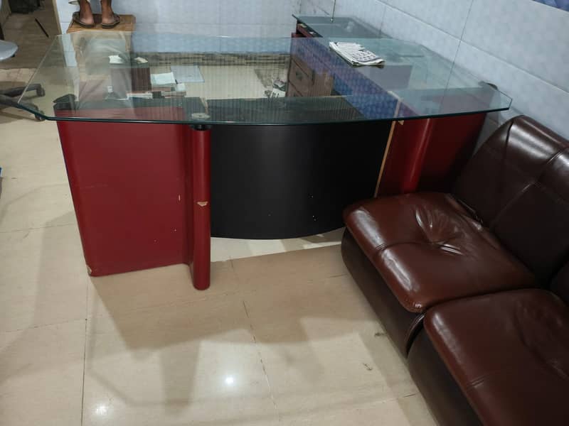 Sofas and Glass Table 3