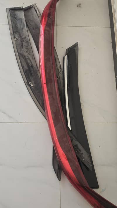 Honda civic x door air press and back trunk light