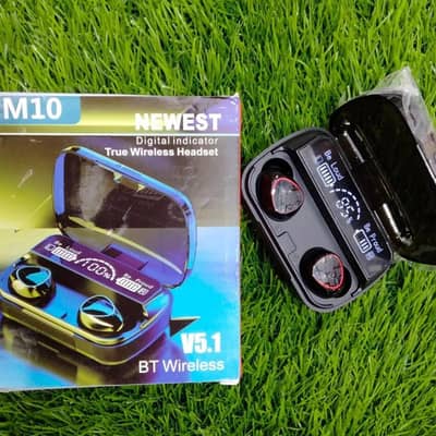  M10 Wireless Bluetooth Earbuds – Premium