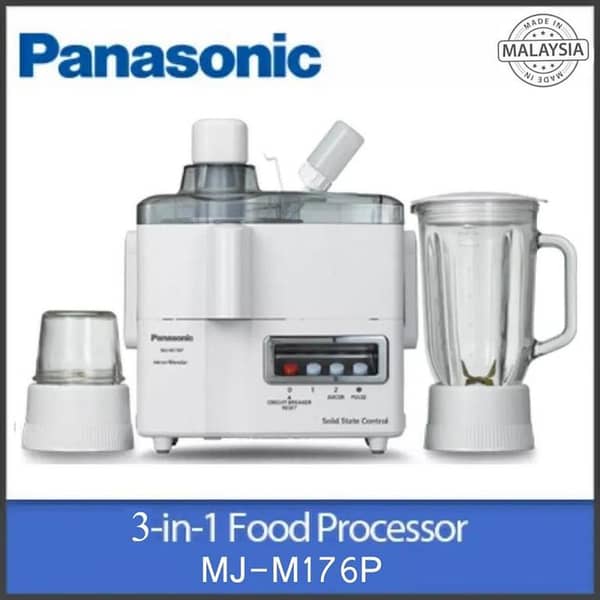 Best panasonic juicer 3 in 1,blender ,grinder and juicer machine,latest design,one year gurantee