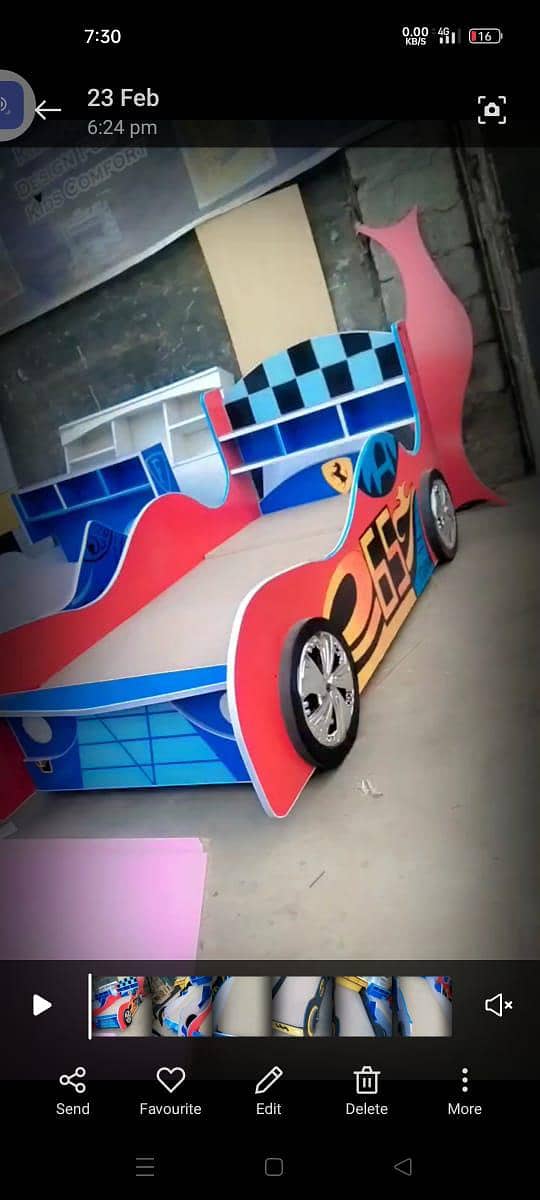 car Bed single bed 12