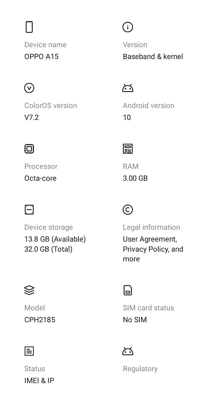 OPPO A15 6