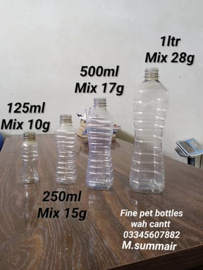 Plastic Pet bottles, Empty pet bottles