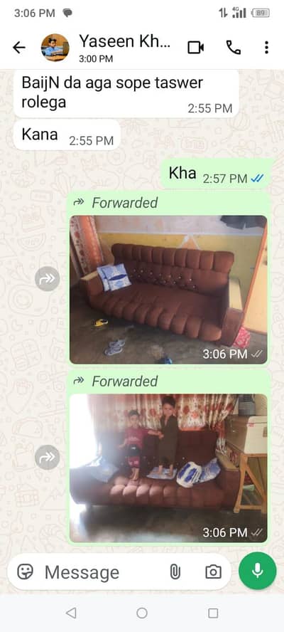 Ek add sofa or dressing what's app 03119071006