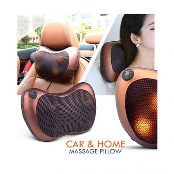 Car and home Massage Pillow , Electric Massager , Back Massage Pillow, Body Massager, Massager Machine , Electric Shiatsu Neck Massager Cushion Relax Neck / Back / Shoulder Cushion Muscle Relieve Car Home Use