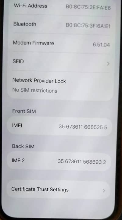 Apple iPhone 12 Pro Max with box and cable
