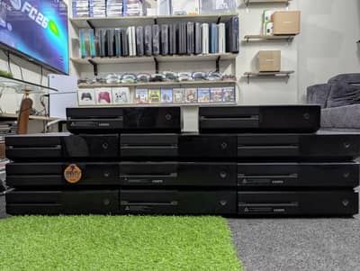 Xbox one 500gb with games