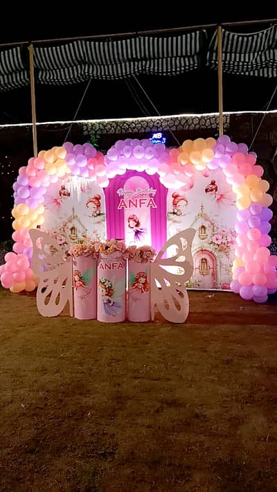 Masheri decor'Baloon decor. 'DJ Sound, Lighting & Flower Decor Service