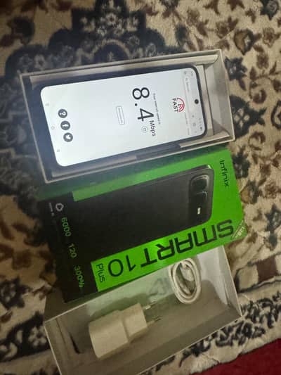 Infinix Smart 10 Plus 8GB RAM 128GB | Iris Blue | 6000mAh