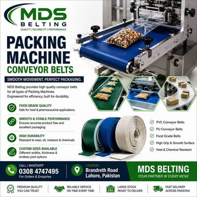 Conveyor Belts & Machines – PVC | PU | Food Grade