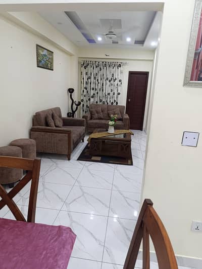 900 Sqft Furnished Flat for Rent | DHA Phase 6 | Short/Long Term Available
