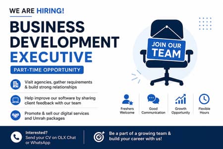 Part-Time Business Development Executive (Fresh Candidates Welcome)