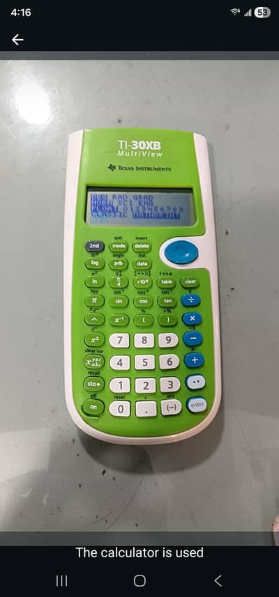 Texas Instruments 30-XB MultiView Scientific Calculator