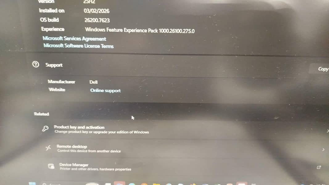 Dell intel core i7 1
