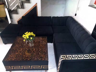 L shape sofa