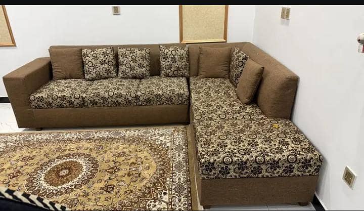 L shape sofa 2