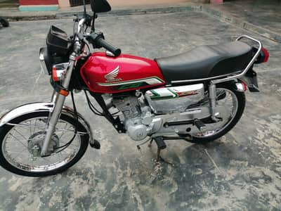 Honda 125 CG self start urgent for sale