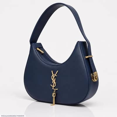 YSL hobo Bag plain Leather Adjustable Handle