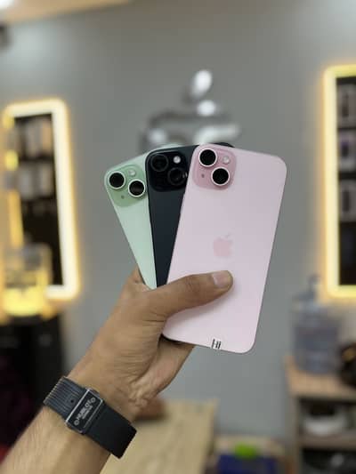 iPhone 15 plus official pta 128GB 100% Original Non-Refurbished Stock