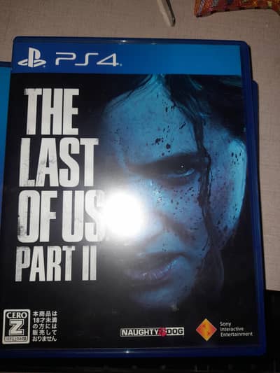 THE LAST OF US PART II - PS4 Mint Condition