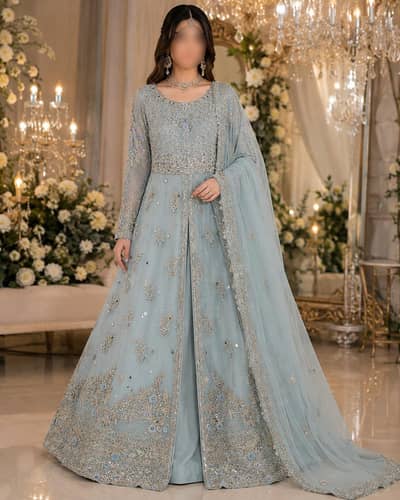Luxury Bridal Collection | Barat Lehenga & Walima Maxi | Worn Once