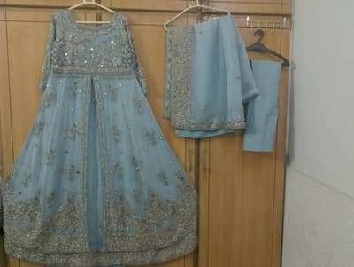 Luxury Bridal Collection | Barat Lehenga & Walima Maxi | Worn Once