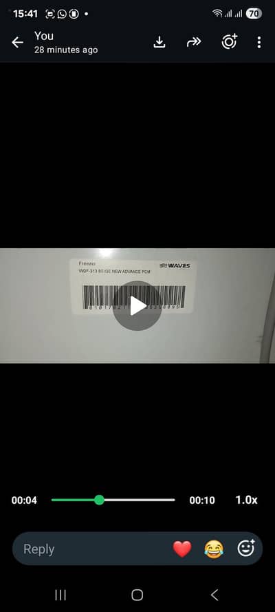 waves deep freezer