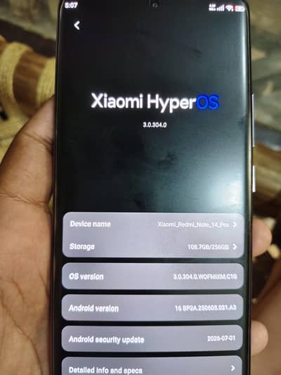 Xiaomi Redmi Note 14 Pro With Box All Accessories