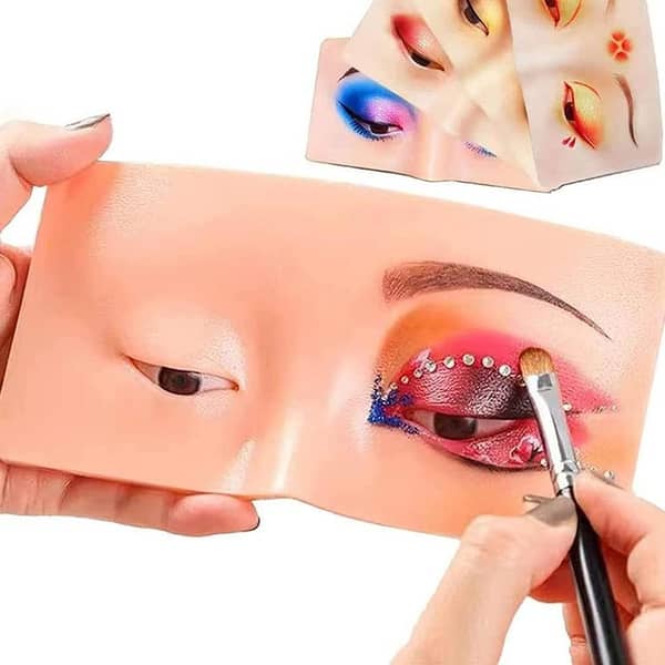 Makeup Practice Face Board,Pad for Makeup Artist, Makeup Artist Makeup Beginner Self-taught