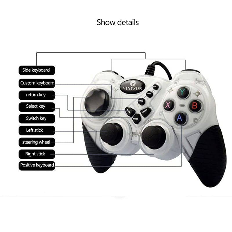 Double Shock USB Game Controller 3