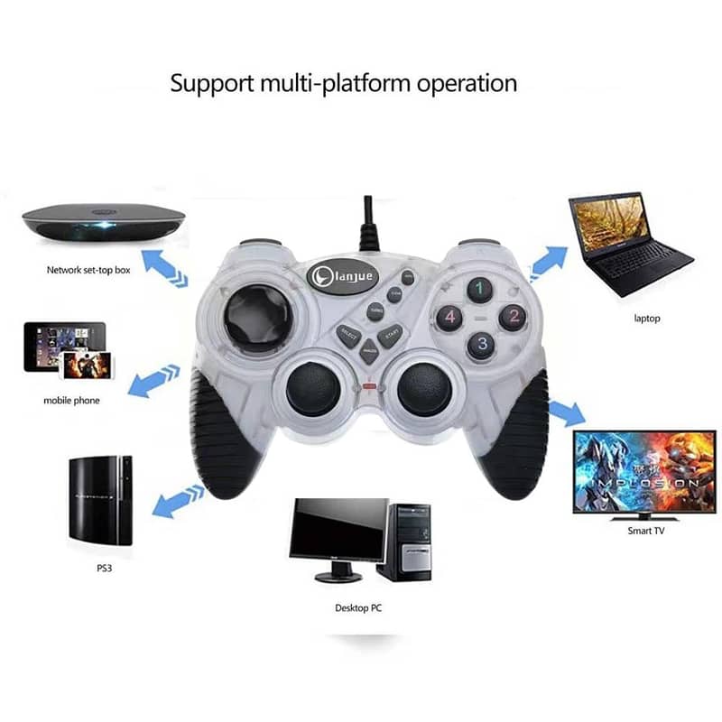 Double Shock USB Game Controller 4