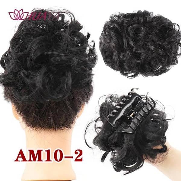 New Catcher Jura Wig Puff Clip - Color Black