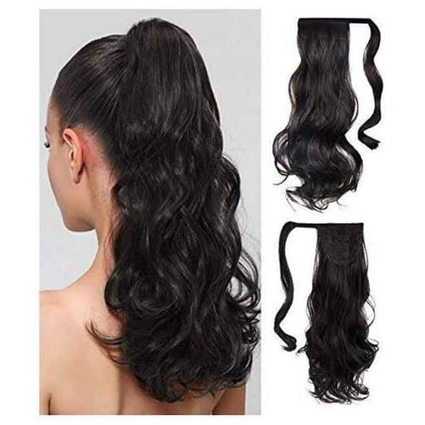 New Style Ponytail Hair Extension - Natural Black