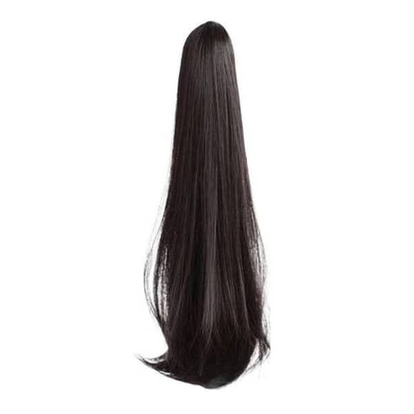Synthetic Curly Claw Clip Ponytail Wig, 50 cm, Brown Hairpiece