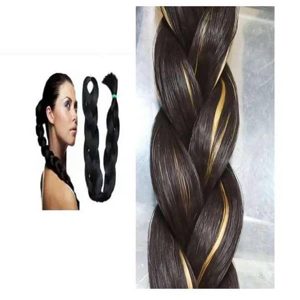 GUTH CHOTII Synthetic Hair Extension in Brown and Golden Striking