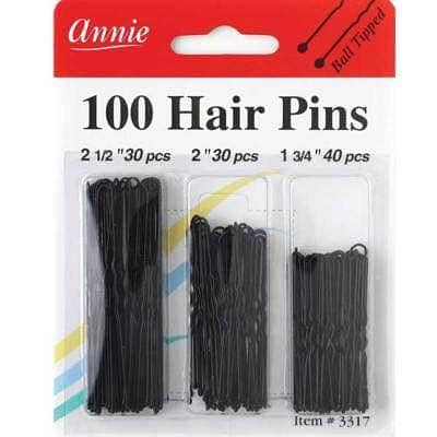 100 Pieces Hair Styling Pins – Wavy Bobby Pins with Ball Tips
