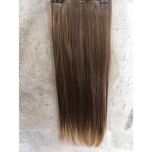Long Hair Extension with 5 Clips – Golden Ombre