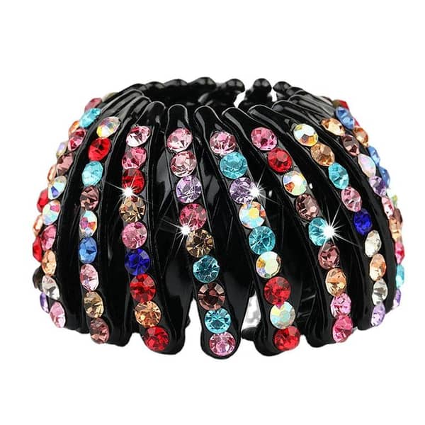 Women Ponytail Hair Bun Holder Clip for Girls, Hair Elastic Catcher