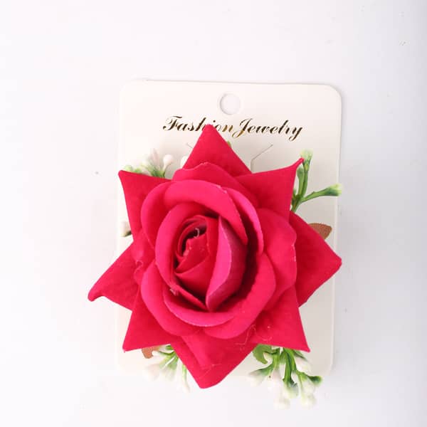 Fashion Flower Rose Hair Accessories Hairpin for Women – Bridal, Wedding, and Gift
