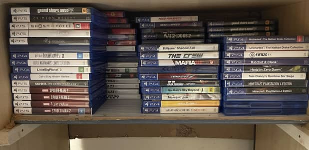 Playstation 4 And 5 Games (Different Prices)
