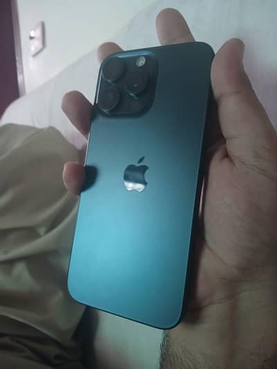 Apple iPhone 15 Pro Max Blue titanium