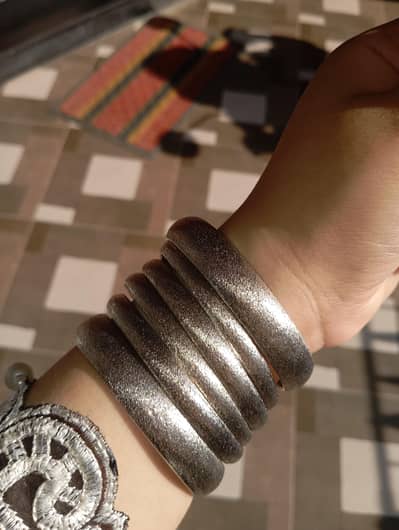 Silver bangles available in all sizes