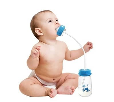 New Hands Free Baby Feeder