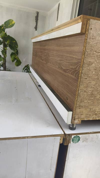 wooden counters for garments shop