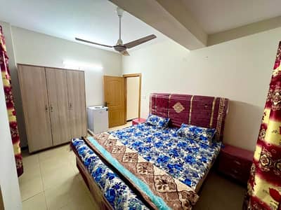1 BED FURNISHD FLAT FOR SALE F-17 ISLAMABAD ALL FACILITY AVAILABLE CDA PPROVED SECTOR
