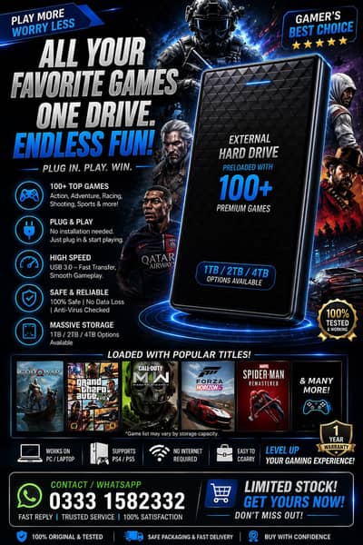 external hard drive for games