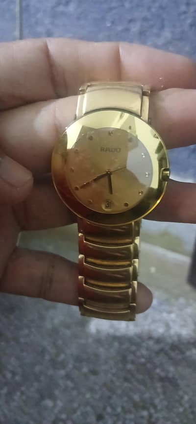 Sale My Rado Glod plated
